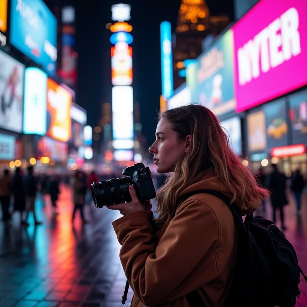 Watch as lensless plops you into iconic landmarks from all over the world—from the Eiffel Tower at sunrise to Tokyo’s neon-lit Shibuya Crossing.